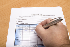 Time sheet management image